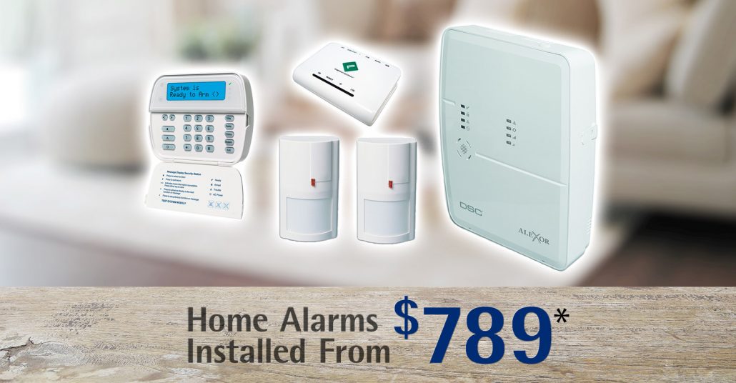 Home alarm packages Wollongong