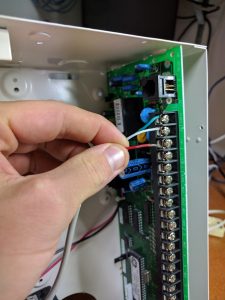 Remove AC Mains Alarm Panel Power